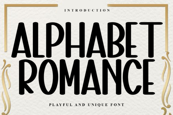 Alphabet Romance Font: Adding Whimsy to Brand Identity