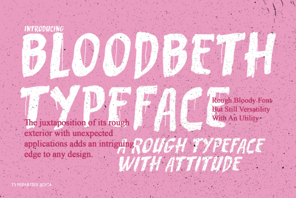Bloodbeth Font Review: A Display Typeface for Campaigns