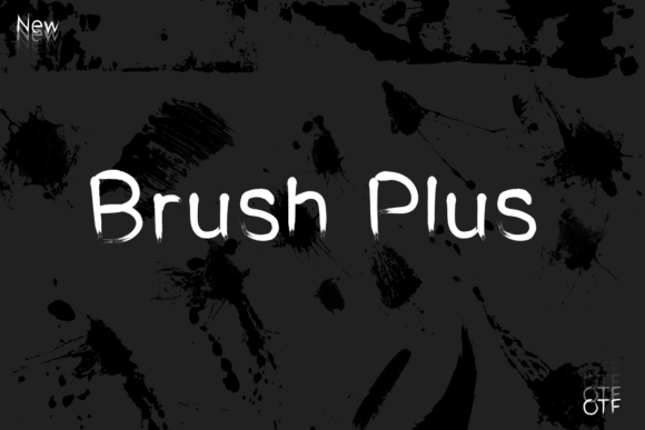 Brush Plus Font: Authentic Brush Style for Crafters