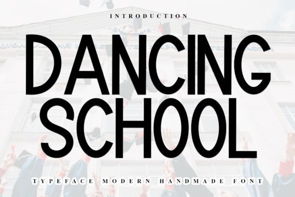 Dancing School Font Review: Elegant Display Typography