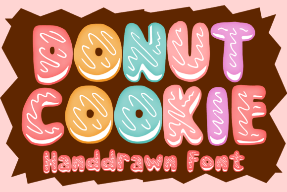 Donut Cookie Font: Playful Display Type for Campaigns