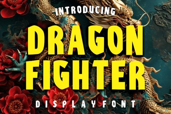 Dragon Fighter Font: A Web Designer’s Layout Test