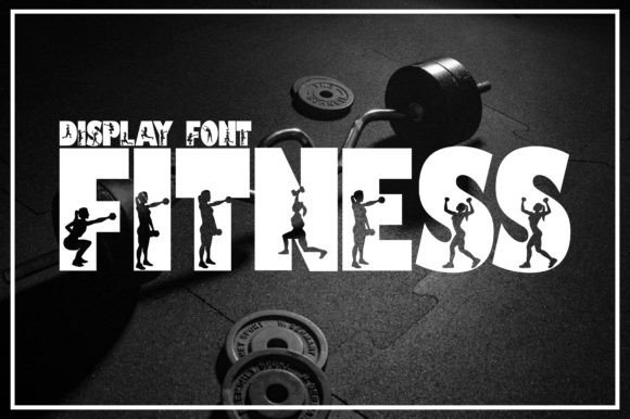 Fitness Font: A Dynamic Display Typeface for Editorial Design