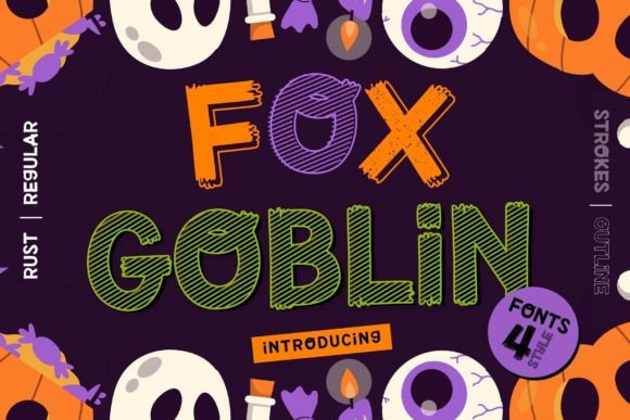 Fox Goblin Font: Energetic Branding for Small Business
