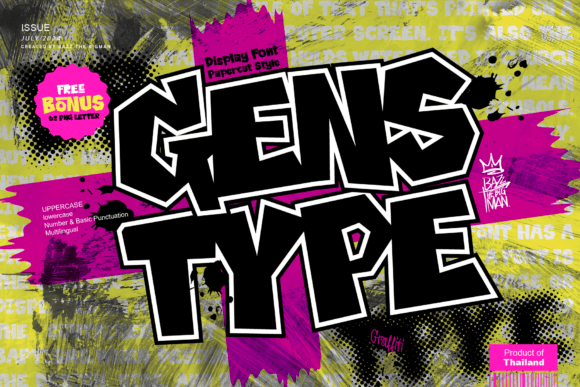 Gens Type Font Review for Modern Web Design