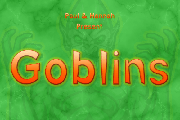 Goblins Font: Whimsical Display Type for Editorial Design