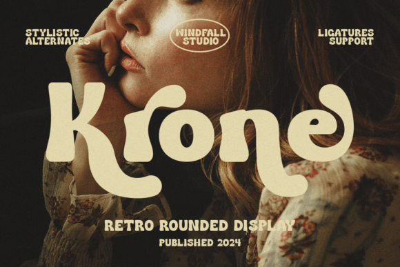 Krone Font: Elevating Editorial Design with Retro Elegance