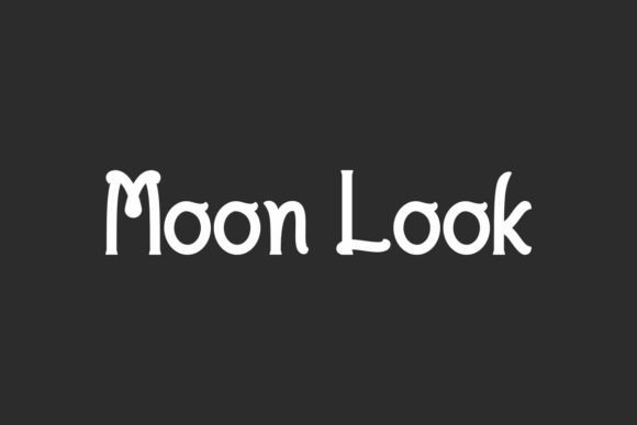 Moon Look Font: Adding Whimsy to Editorial Design