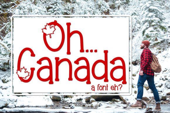 Oh Canada Font: Bold Editorial Display Typography