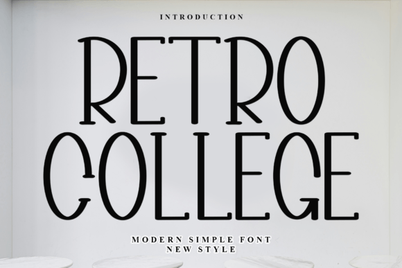 Retro College Font: Adding Vintage Charm to Brand Identity