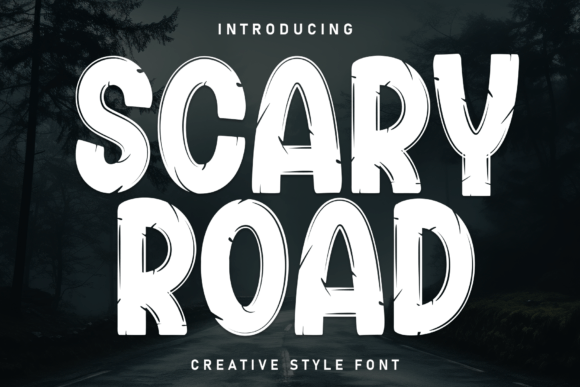Scary Road Font Review for Bold Web Design