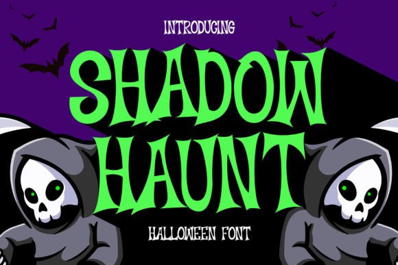 Shadow Haunt Font Review: A Slim Display Typeface for Horror Branding