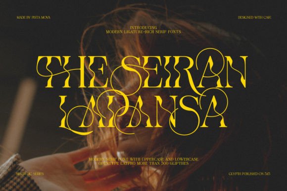 The Seiran Lapansa Font: Elevating Small Business Branding