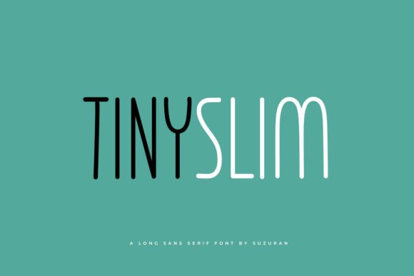 Tinyslim Font Review: A Display Typeface for Campaigns