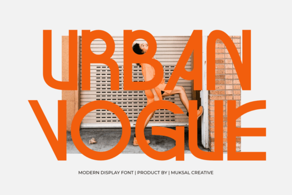 Urban Vogue Font: Modern Editorial Typography