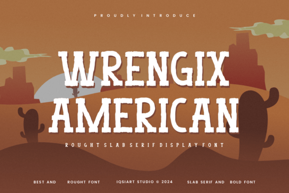 Wrengix American Font Review: Rugged Display Type